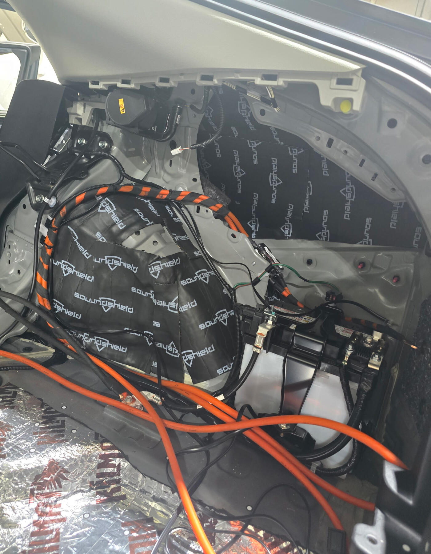 Quarter panel SoundShield NVH Installation